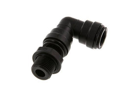 15mm x G1/2'' 90 graden L-verbinding POM Insteekfitting Buitendraad Draaibaar NBR