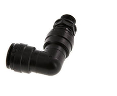 22mm x G1/2'' 90 graden L-verbinding POM Insteekfitting Buitendraad Draaibaar NBR