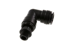 22mm x G1/2'' 90 graden L-verbinding POM Insteekfitting Buitendraad Draaibaar NBR