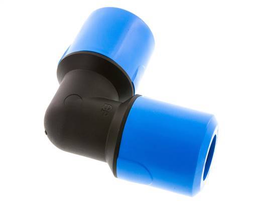 32mm 90 graden L-verbinding POM Insteekfitting NBR