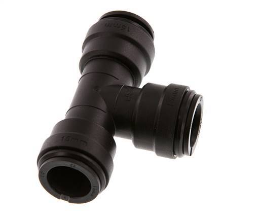 15mm T-koppeling POM Insteekfitting FDA NBR