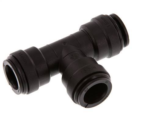 15mm T-koppeling POM Insteekfitting FDA NBR