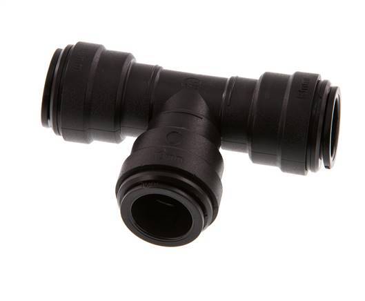 18mm T-koppeling POM Insteekfitting FDA NBR