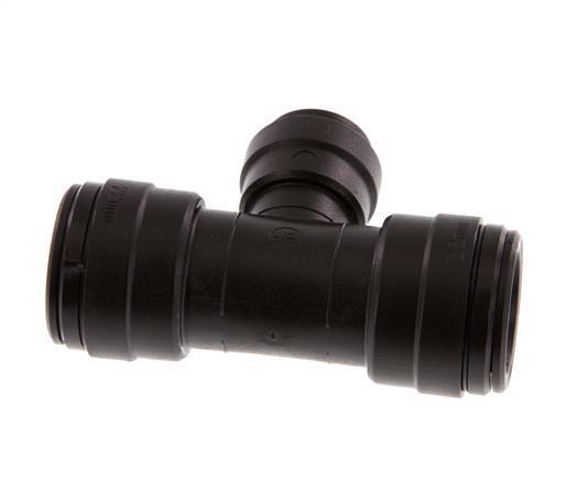 15mm x 22mm T-koppeling POM Insteekfitting FDA NBR