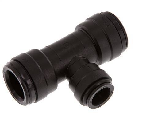 15mm x 22mm T-koppeling POM Insteekfitting FDA NBR