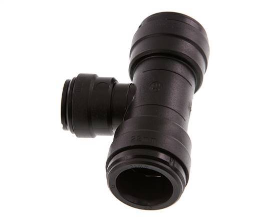 15mm x 22mm T-koppeling POM Insteekfitting FDA NBR