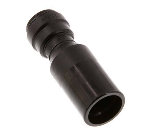 15mm x 28mm POM Insteekfitting Plug NBR