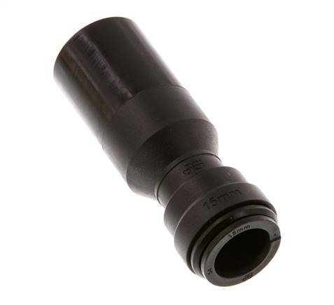 15mm x 28mm POM Insteekfitting Plug NBR