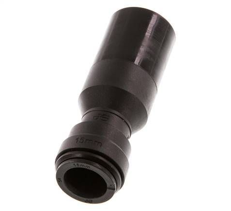 15mm x 28mm POM Insteekfitting Plug NBR
