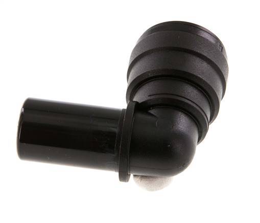 22mm 90 graden L-verbinding POM Insteekfitting Plug NBR