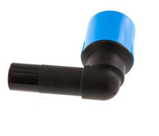 32mm 90 graden L-verbinding PA/POM Insteekfitting Plug NBR