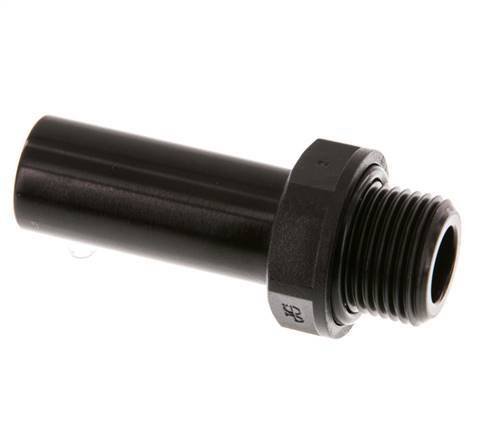 15mm x G3/8'' insteekfitting POM Buitendraad NBR [2 Stuks]