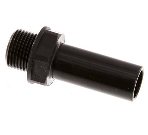 15mm x G3/8'' insteekfitting POM Buitendraad NBR [2 Stuks]