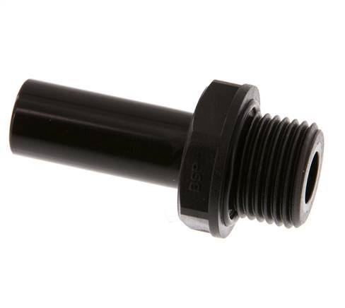 15mm x G1/2'' insteekfitting POM Buitendraad NBR [2 Stuks]