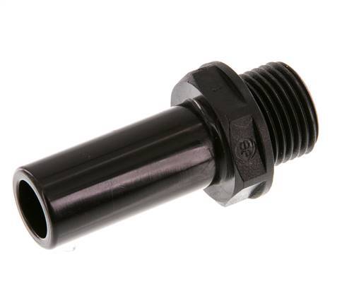 18mm x G1/2'' insteekfitting POM Buitendraad NBR [2 Stuks]