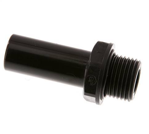 18mm x G1/2'' insteekfitting POM Buitendraad NBR [2 Stuks]
