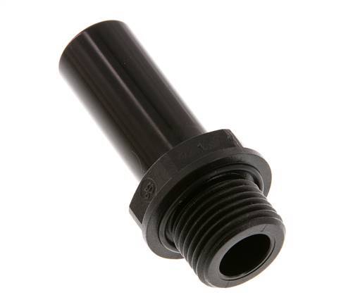 18mm x G1/2'' insteekfitting POM Buitendraad NBR [2 Stuks]