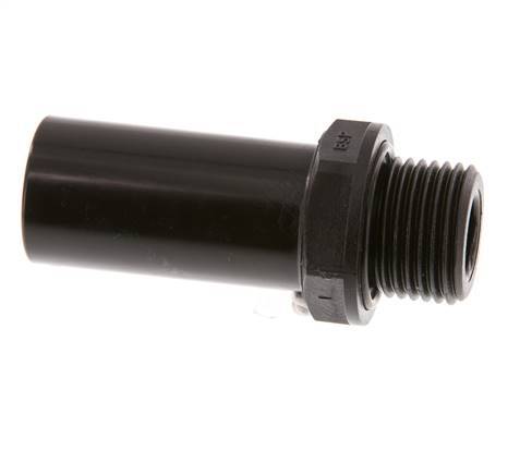 22mm x G1/2'' insteekfitting POM Buitendraad NBR [2 Stuks]