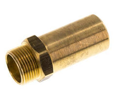 28mm x G3/4'' insteekfitting Messing Buitendraad