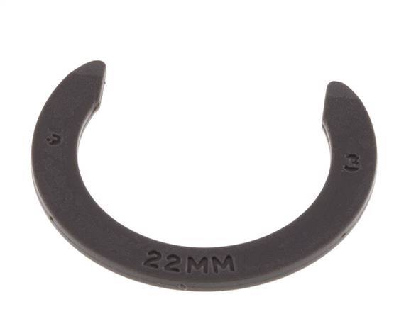 22 mm vergrendelingsclips voor insteekfittingen [20 Stuks]