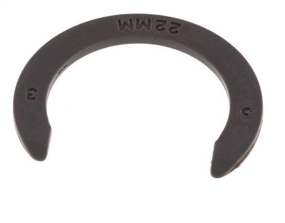22 mm vergrendelingsclips voor insteekfittingen [20 Stuks]