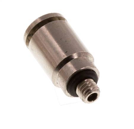 3mm x M 3 Messing Insteekfitting Buitendraad NBR [2 Stuks]