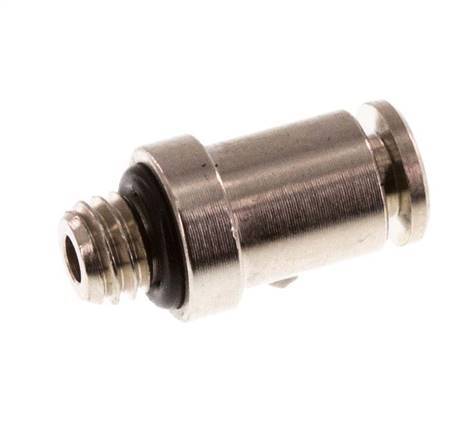3mm x M 5 Messing Insteekfitting Buitendraad NBR [2 Stuks]