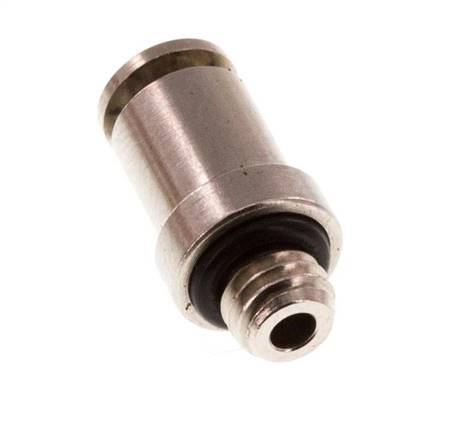 3mm x M 5 Messing Insteekfitting Buitendraad NBR [2 Stuks]