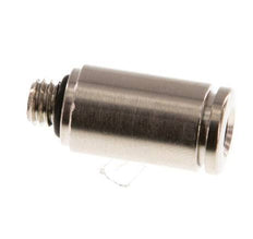 4mm x M 5 Messing Insteekfitting buitendraad NBR [5 Stuks]