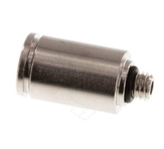 6mm x M 5 Messing Insteekfitting buitendraad NBR [5 Stuks]