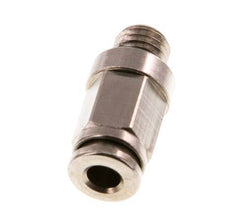 4mm x M 7 Messing Insteekfitting buitendraad NBR [5 Stuks]