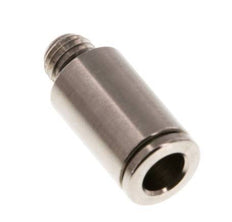 6mm x M 7 Messing Insteekfitting buitendraad NBR [5 Stuks]