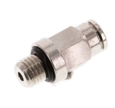 4mm x M 8 x 1 Messing Insteekfitting Buitendraad NBR [2 Stuks]