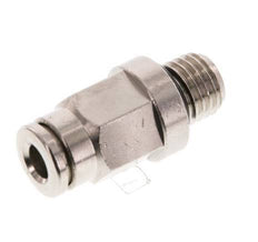 4mm x M 8 x 1 Messing Insteekfitting Buitendraad NBR [2 Stuks]