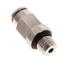 4mm x M 8 x 1 Messing Insteekfitting Buitendraad NBR [2 Stuks]