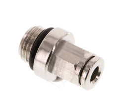 4mm x M 10 x 1 Messing Insteekfitting Buitendraad NBR [2 Stuks]