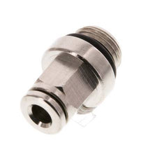 4mm x M 10 x 1 Messing Insteekfitting Buitendraad NBR [2 Stuks]