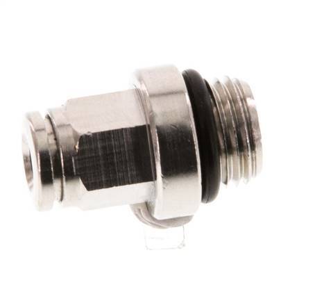 4mm x M 10 x 1 Messing Insteekfitting Buitendraad NBR [2 Stuks]