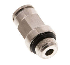 6mm x M 10 x 1 Messing Insteekfitting Buitendraad NBR [2 Stuks]