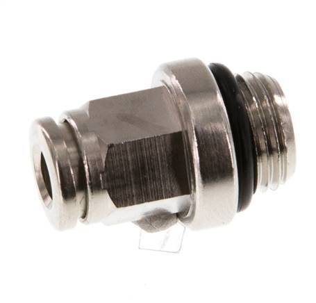 4mm x G1/8'' Messing Insteekfitting buitendraad NBR [5 Stuks]