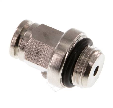 4mm x G1/8'' Messing Insteekfitting buitendraad NBR [5 Stuks]