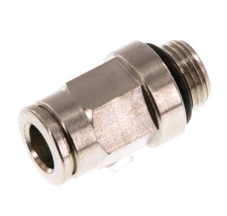6mm x G1/8'' Messing Insteekfitting buitendraad NBR [5 Stuks]