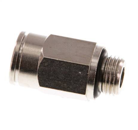 8mm x G1/8'' Messing Insteekfitting buitendraad NBR [5 Stuks]