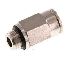 8mm x G1/8'' Messing Insteekfitting buitendraad NBR [5 Stuks]