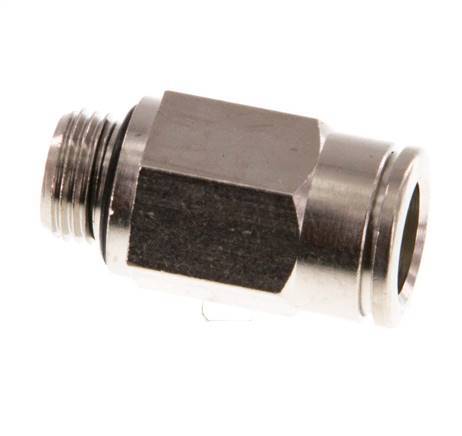 8mm x G1/8'' Messing Insteekfitting buitendraad NBR [5 Stuks]