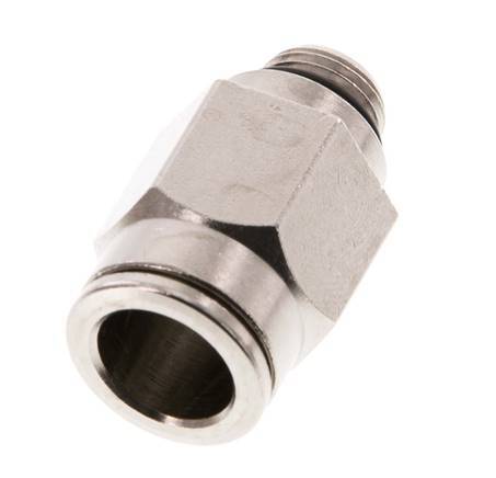 10mm x G1/8'' Messing Insteekfitting Buitendraad NBR [2 Stuks]