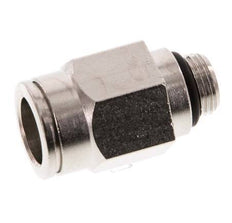10mm x G1/8'' Push-in Fitting with Male Threads Brass NBR [2 Pieces]