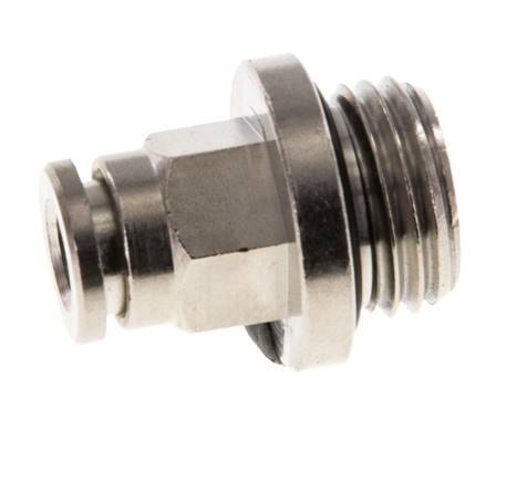 5mm x G1/4'' Messing Insteekfitting Buitendraad NBR [2 Stuks]