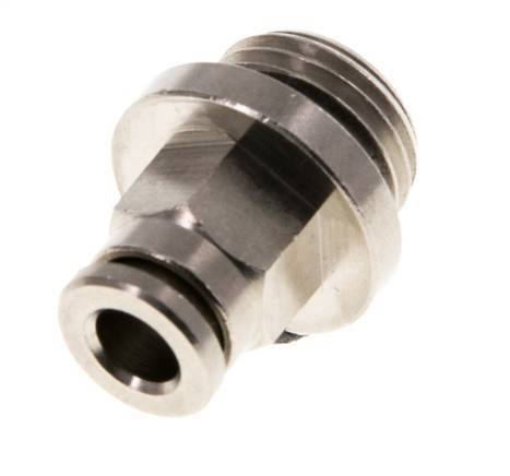 5mm x G1/4'' Messing Insteekfitting Buitendraad NBR [2 Stuks]