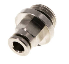 5mm x G1/4'' Messing Insteekfitting Buitendraad NBR [2 Stuks]